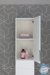 Пенал Aquanet Алвита new 35 см, белый матовый 277558