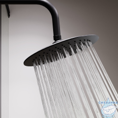 Верхний душ Damixa Scandinavian 25 см 936050300 (черный матовый)