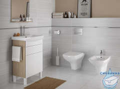 Раковина 55 см Cersanit Carina UM-CAR55/1