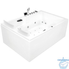Акриовая ванна Gemy G9061 K R 182х122 с гидромассажем