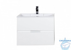 Тумба Aquanet Алвита 70 белый с раковиной Фортуна 70 184620