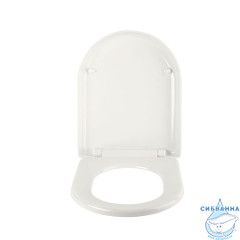 Универсальное сиденье для унитаза, 001, дюропласт, Soft Close, Easy Fix, IDDIS, 001DPSEi31