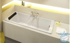 Акриловая ванна Jacob Delafon Spacio 170x75 с каркасом