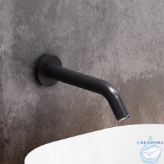 Смеситель для раковины встраиваемый Damixa Scandinavian Pure 360270300 (черный матовый)