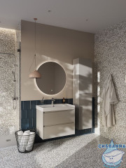 Пенал Roca Etna Ona 40 бежевый/серый A857635510