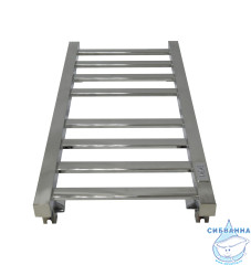 Полотенцесушитель электрический Санприз Контур П8 40Х80 U (хром) (подключение универсальное)