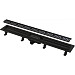Дренажный трап для душа Alcaplast APZ10BLACK 65 см с решеткой (черный) APZ10BLACK-650M