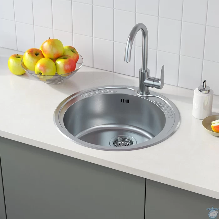 Кухонная мойка Iddis Suno 51 SUN51S0i77S сатин