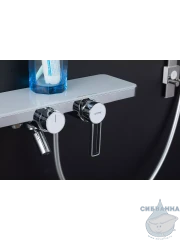 Смеситель для ванны с душевым гарнитуром Gappo G3296-20 (хром)