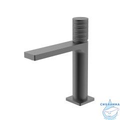 Смеситель для раковины Vincea Domus VBF-5DM01GM (вороненая сталь)