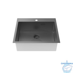 Мойка, нерж. сталь, графит, 590*510, Haze, IDDIS, HAZ59GMi77