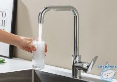 Смеситель кухни Aquatek Вега AQ1081CR (хром)
