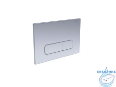 Кнопка смыва Aquatek KDI-0000014 хром матовый