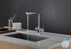 Смеситель для кухни Abber Emotion AF8814 (хром)