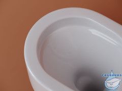 Унитаз подвесной безободковый Ceramicanova Ulma Rimless CN4006 с сиденьем быстросъемным Soft Close (микролифт)