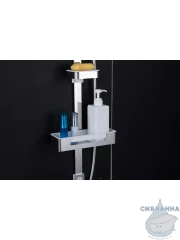 Смеситель для ванны с душевым гарнитуром Gappo G3296-20 (хром)