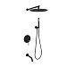 Душевая система Oliveeka Y-Line 300 1 режим OL-88939017-MB (черный матовый)