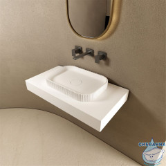 Раковина на столешницу 50 см ABBER Stein AS2602