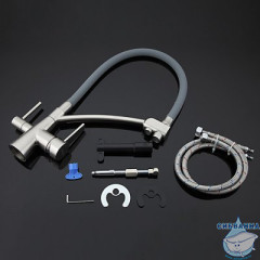 Смеситель для кухни Gappo G4398 (сатин)