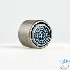 Аэратор для смесителя, силикон, M22, корпусный, внутренняя резьба, состаренное серебро, IDDIS, 996S22S2SMAS