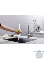 Смеситель кухни Frap F43899-3 (сатин)