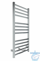 Полотенцесушитель электрический Indigo Attic Romb (с таймером) 50х100 хром (с возможностью скрытого подключения, подключение R/L)