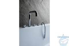 Смеситель для ванны на борт Allen Brau Priority 265366 (хром)