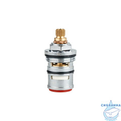 Дивертор для смесителя, латунь, керамика, 49 мм, поворотный, IDDIS, 997BC149SM