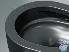 Унитаз подвесной безободковый Ceramicanova Modena  Rimless CN6063MDH с сиденьем быстросъемным Soft Close (микролифт)