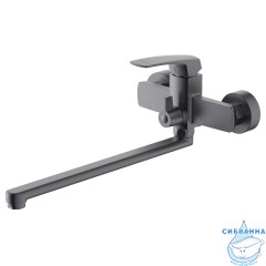 Смеситель для ванны Azario Conda AZ-K1711GR (графит)