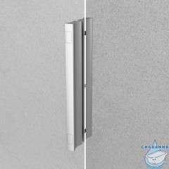 Шторка для ванны Am.Pm Like W80S-100PS-150MT 50-100х150