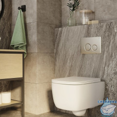  Кнопка смыва Iddis Unifix UNS10S0i77 нержавеющая сталь