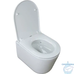 Инсталляция для унитаза Charus CC.300.80.01 с кнопкой смыва Charus Robusto FP.310.BG.05 брашированное золото,  с унитазом LYon 2.0 (с сиденьем Soft Close (микролифт)