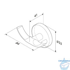Крючок AM.PM X-Joy A85A35600