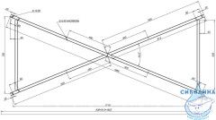 Акриловая ванна Aquanet Grace 180х80 с каркасом