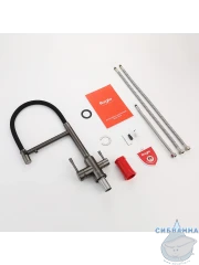 Смеситель для кухни Raglo R81.63.09 (графит/черный)