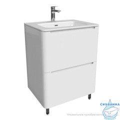 Тумба напольная, белая, 60 см, Edifice, IDDIS, EDI60WFi95. Подходит ум. 0106000i28