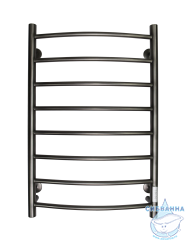 Полотенцесушитель электрический Санприз Классик П8 50х80 (оружейная сталь) (подключение универсальное)