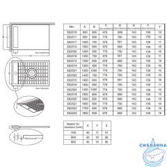 Душевой поддон Jacob Delafon Flight Neus 120x80 E66513-00