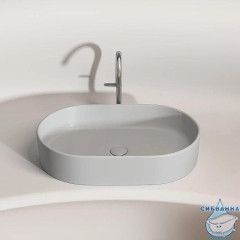  Раковина на столешницу 61 см Ceramicanova Element CN6048MSG (серый)