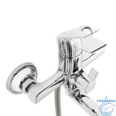 Смеситель для ванны с длинным изливом с керамическим дивертором,  Nelson, Milardo, NELSBLCM10