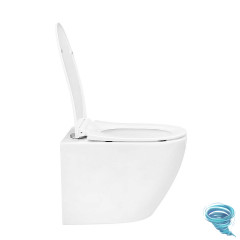 Унитаз подвесной безободковый Azario AZ-3105C (с сиденьем Soft Close (микролифт) )