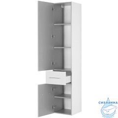 Шкаф пенал Aquanet Порто 35 L 201374 белый глянец