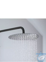 Душевая система Frap F24806-9 250 1 режим (оружейная сталь)