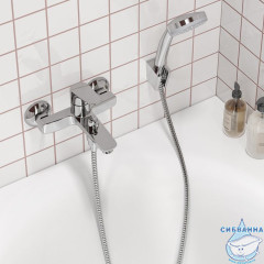 Смеситель для ванны с керамическим дивертором Zodiac, IDDIS, ZODSB02i02