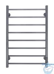 Полотенцесушитель электрический Санприз Аврора П8 50х80  (графит) (подключение универсальное)