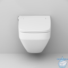 Унитаз подвесной безободковый AM.PM Inspire 2.0 электронной крышкой-биде CleanCare CCC50A1700SC