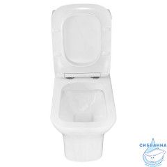 Унитаз напольный безободковый Azario Lodi с бачком и сиденьем Soft Close (микролифт) AZ-8617