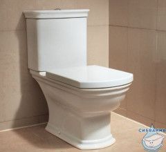 Унитаз напольный Vitra Serenada (с бачком и сиденьем Soft Close (микролифт) ) 9722B003-7203