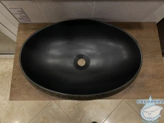 Раковина на столешницу 60 см CeramaLux NC J2102